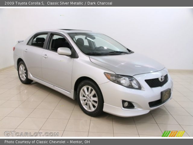 2009 Toyota Corolla S in Classic Silver Metallic