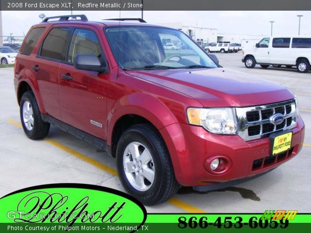 2008 Ford Escape XLT in Redfire Metallic