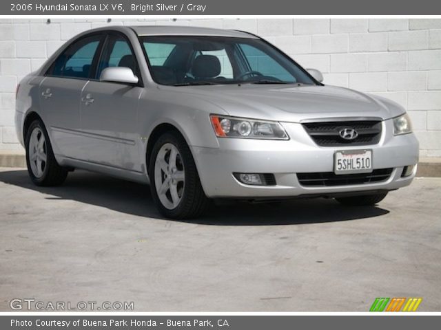 2006 Hyundai Sonata LX V6 in Bright Silver