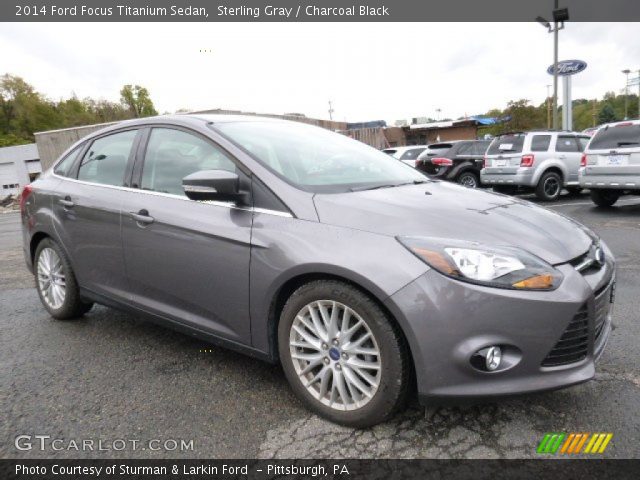 2014 Ford Focus Titanium Sedan in Sterling Gray