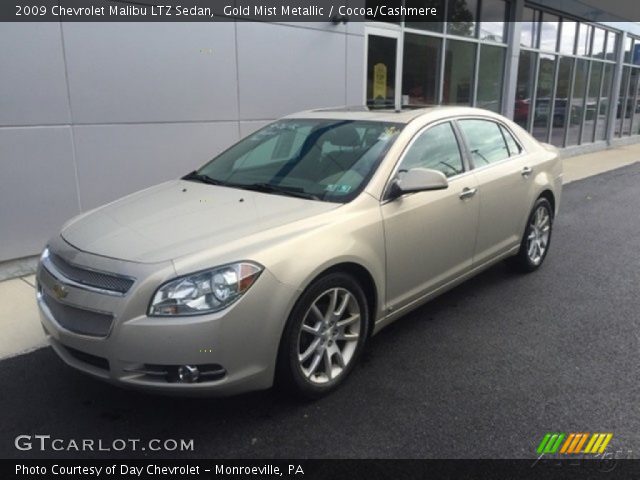 2009 Chevrolet Malibu LTZ Sedan in Gold Mist Metallic