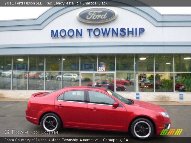 2011 Ford Fusion SEL in Red Candy Metallic