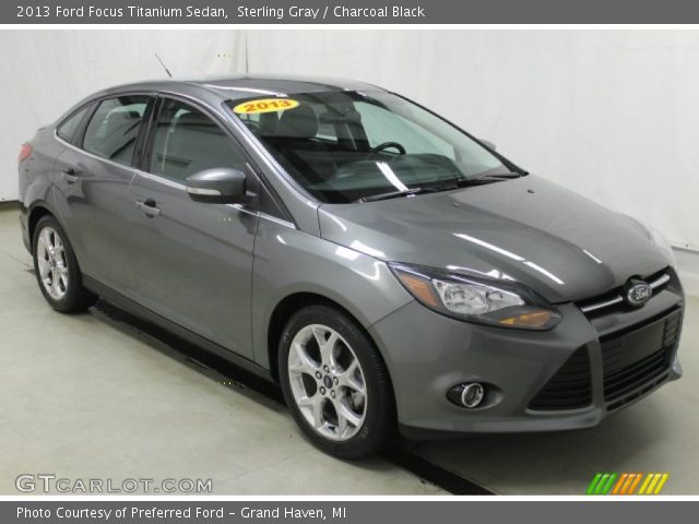 2013 Ford Focus Titanium Sedan in Sterling Gray
