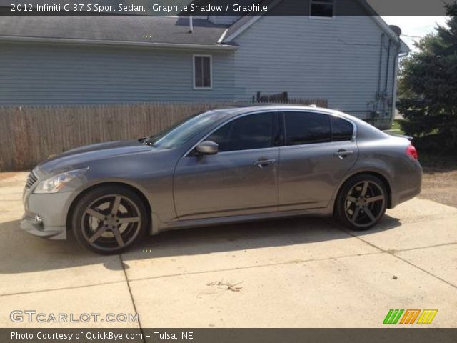 2012 Infiniti G 37 S Sport Sedan in Graphite Shadow