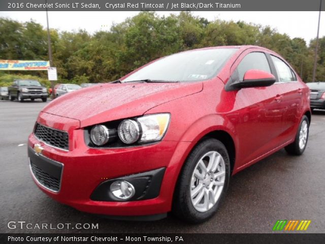 2016 Chevrolet Sonic LT Sedan in Crystal Red Tintcoat