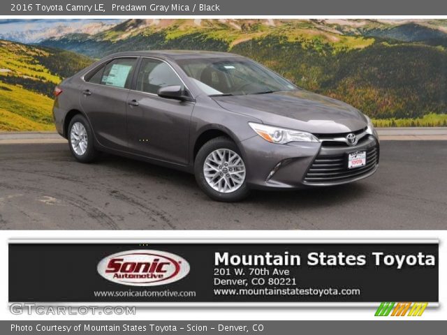 2016 Toyota Camry LE in Predawn Gray Mica