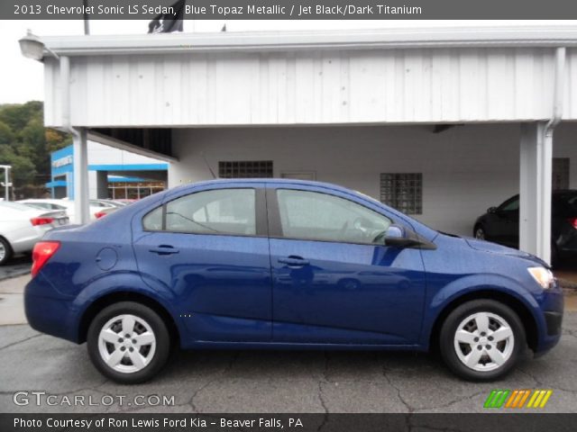 2013 Chevrolet Sonic LS Sedan in Blue Topaz Metallic