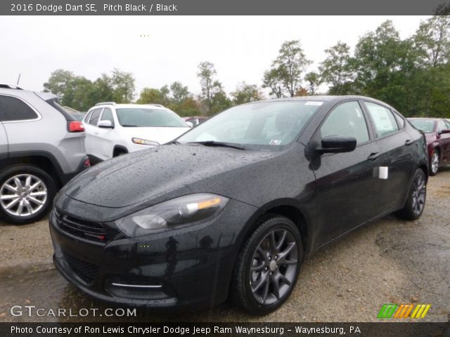 2016 Dodge Dart SE in Pitch Black