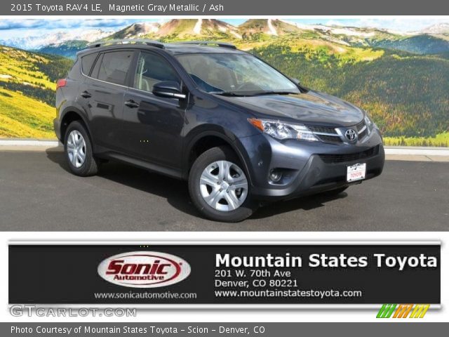 2015 Toyota RAV4 LE in Magnetic Gray Metallic