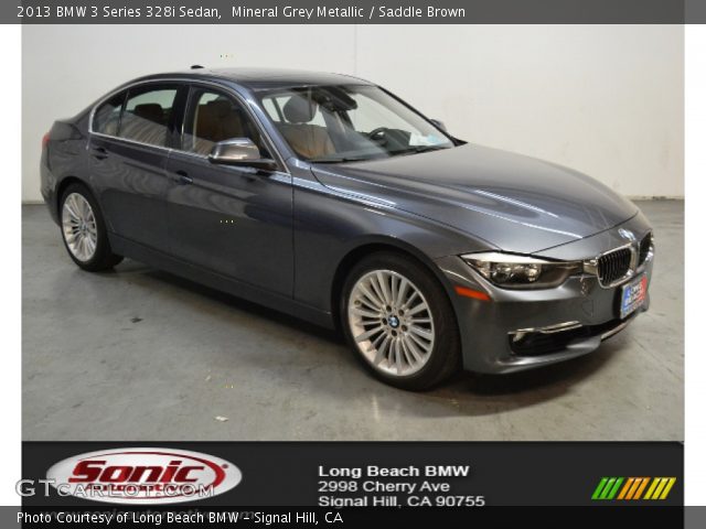 2013 BMW 3 Series 328i Sedan in Mineral Grey Metallic