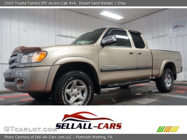 2003 Toyota Tundra SR5 Access Cab 4x4 in Desert Sand Metallic