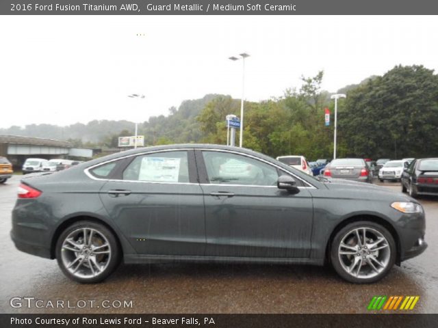 2016 Ford Fusion Titanium AWD in Guard Metallic