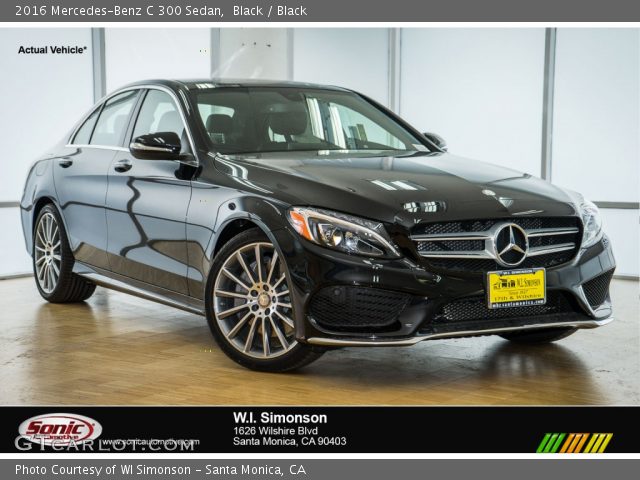 2016 Mercedes-Benz C 300 Sedan in Black