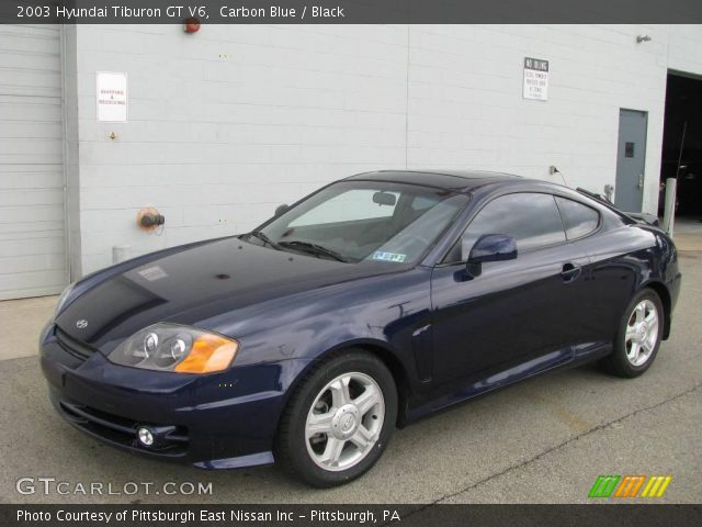 2003 Hyundai Tiburon GT V6 in Carbon Blue