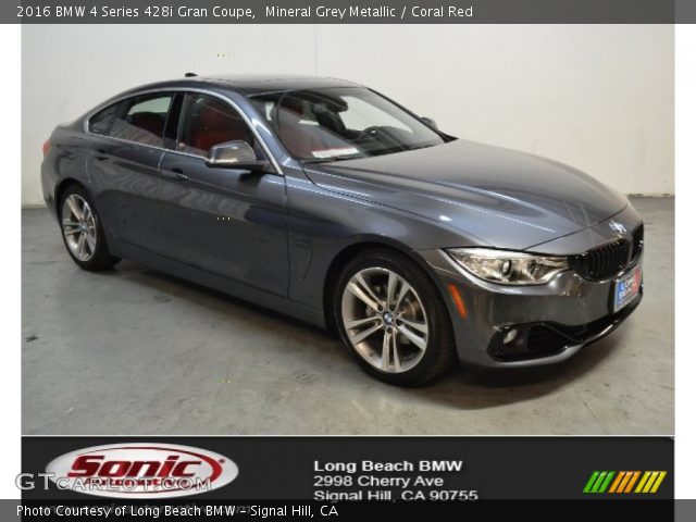 2016 BMW 4 Series 428i Gran Coupe in Mineral Grey Metallic