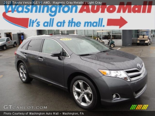 2015 Toyota Venza XLE V6 AWD in Magnetic Gray Metallic