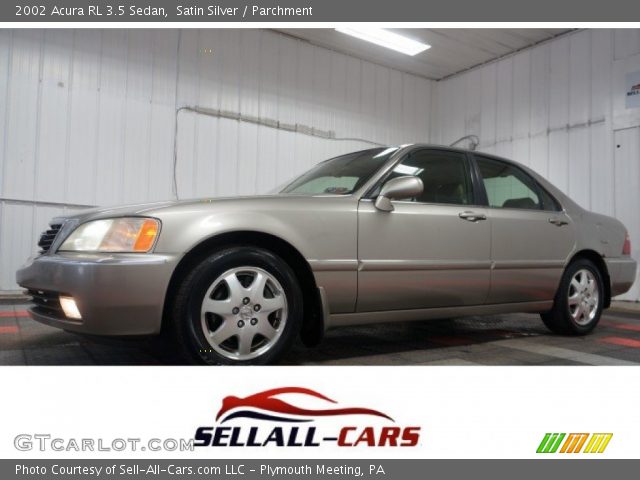 2002 Acura RL 3.5 Sedan in Satin Silver