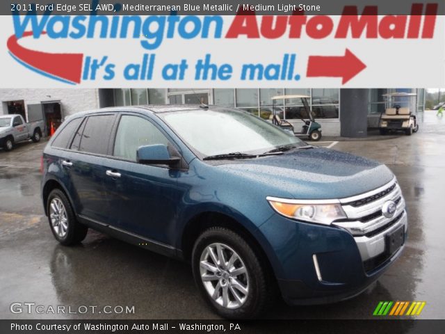 2011 Ford Edge SEL AWD in Mediterranean Blue Metallic