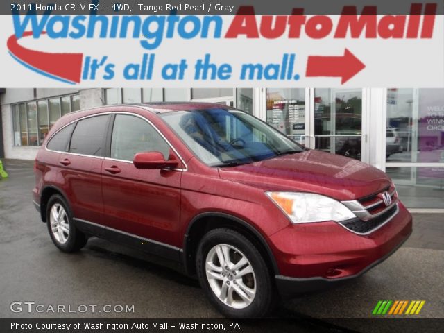 2011 Honda CR-V EX-L 4WD in Tango Red Pearl