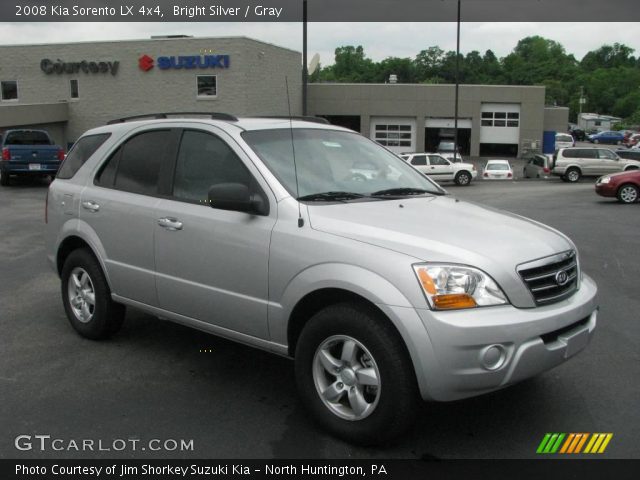 2008 Kia Sorento LX 4x4 in Bright Silver