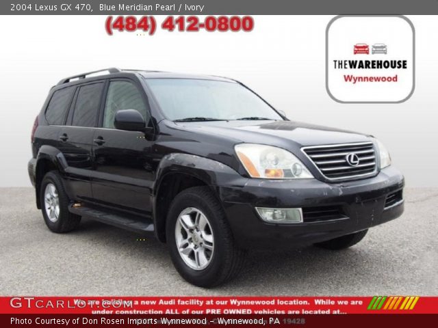 2004 Lexus GX 470 in Blue Meridian Pearl