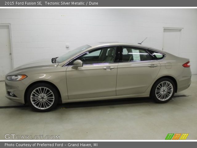 2015 Ford Fusion SE in Tectonic Silver Metallic