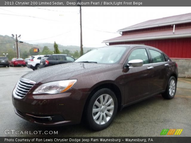 2013 Chrysler 200 Limited Sedan in Deep Auburn Pearl