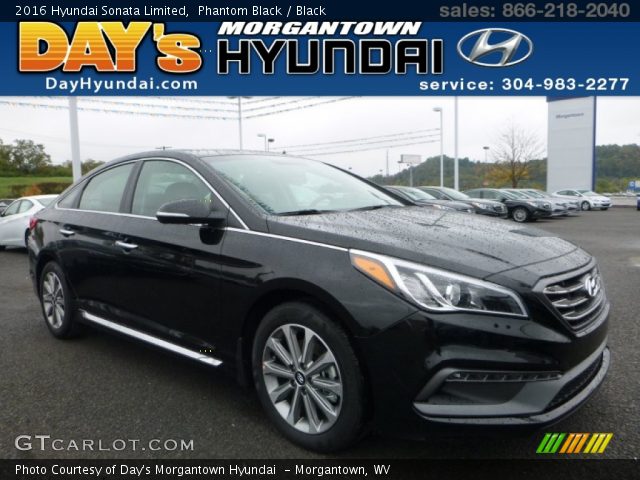 2016 Hyundai Sonata Limited in Phantom Black