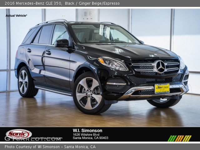 2016 Mercedes-Benz GLE 350 in Black
