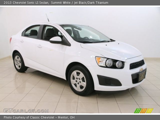 2013 Chevrolet Sonic LS Sedan in Summit White