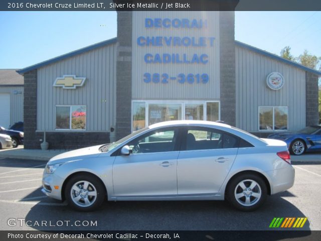 2016 Chevrolet Cruze Limited LT in Silver Ice Metallic