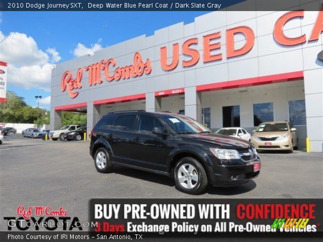 2010 Dodge Journey SXT in Deep Water Blue Pearl Coat