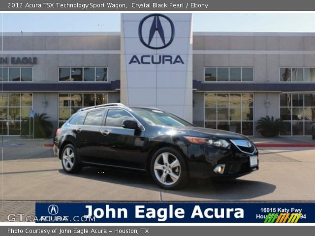 2012 Acura TSX Technology Sport Wagon in Crystal Black Pearl