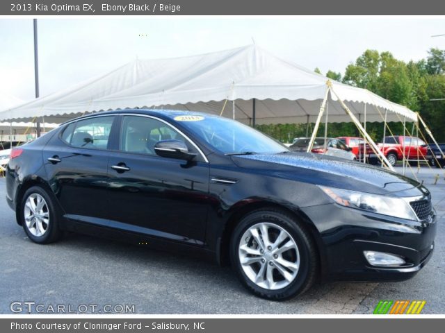 2013 Kia Optima EX in Ebony Black