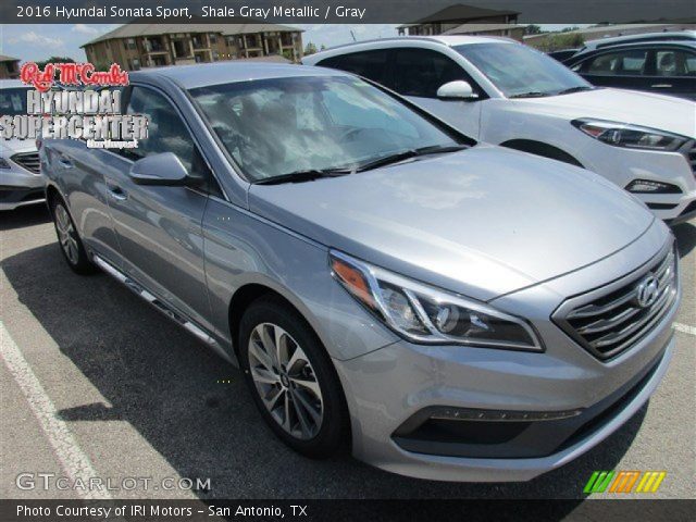 2016 Hyundai Sonata Sport in Shale Gray Metallic