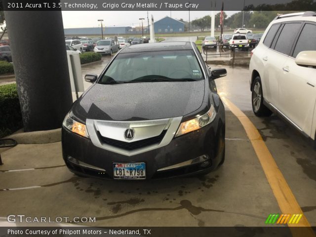 2011 Acura TL 3.5 Technology in Grigio Gray Metallic