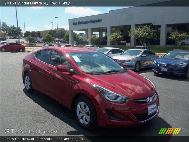 2016 Hyundai Elantra SE in Red