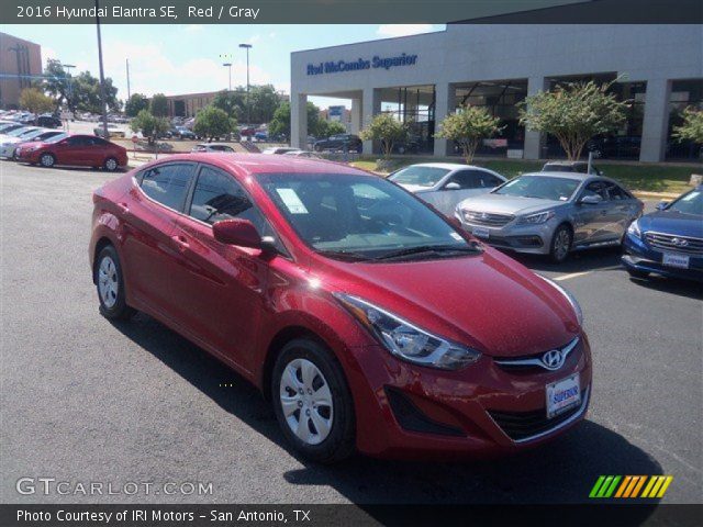 2016 Hyundai Elantra SE in Red