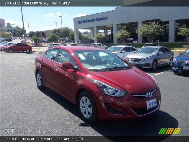 2016 Hyundai Elantra SE in Red