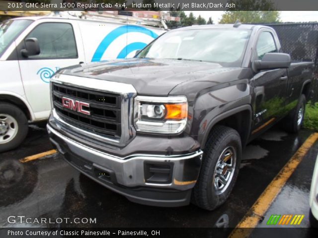 2015 GMC Sierra 1500 Regular Cab 4x4 in Iridium Metallic