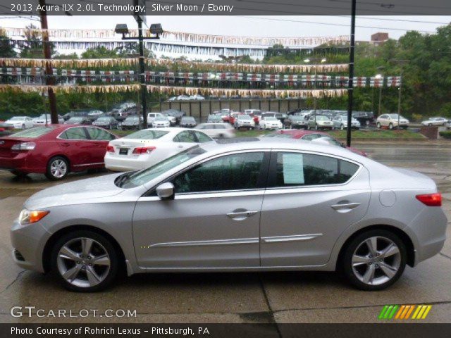 2013 Acura ILX 2.0L Technology in Silver Moon