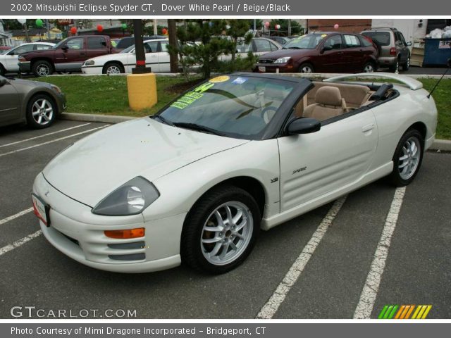 2002 Mitsubishi Eclipse Spyder GT in Dover White Pearl
