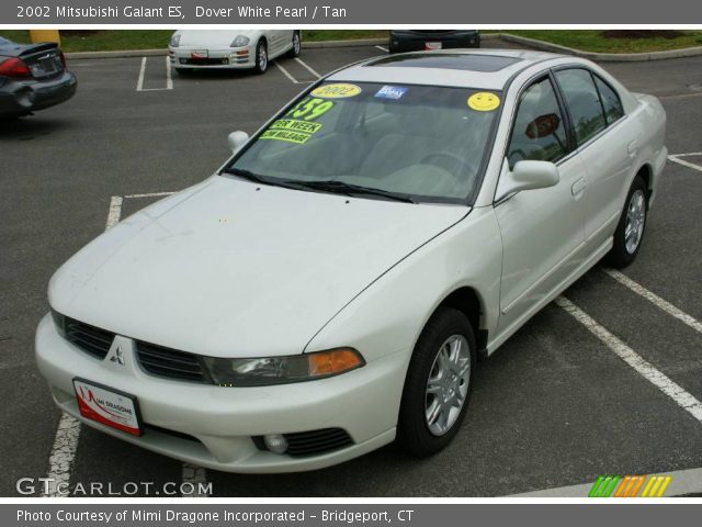2002 Mitsubishi Galant ES in Dover White Pearl