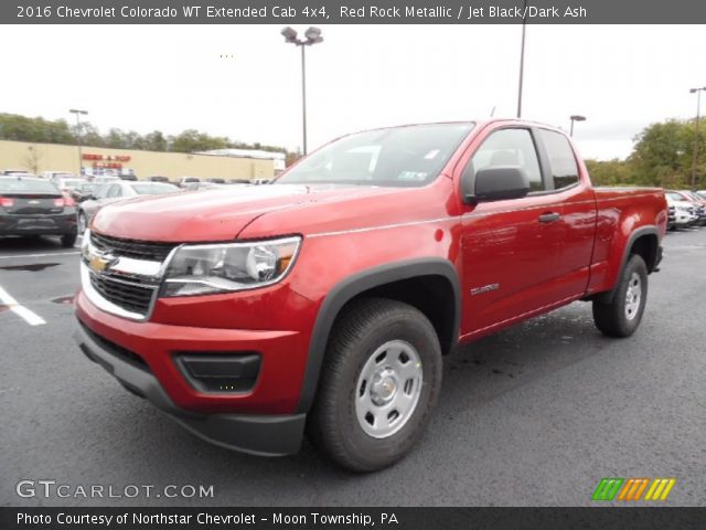 2016 Chevrolet Colorado WT Extended Cab 4x4 in Red Rock Metallic