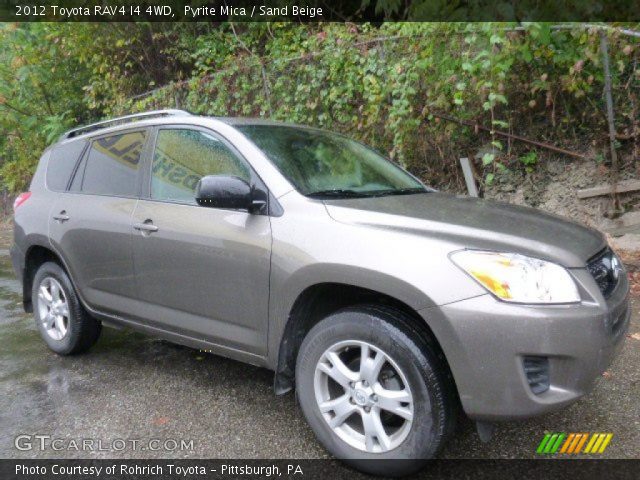 2012 Toyota RAV4 I4 4WD in Pyrite Mica
