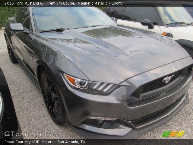 2015 Ford Mustang GT Premium Coupe in Magnetic Metallic