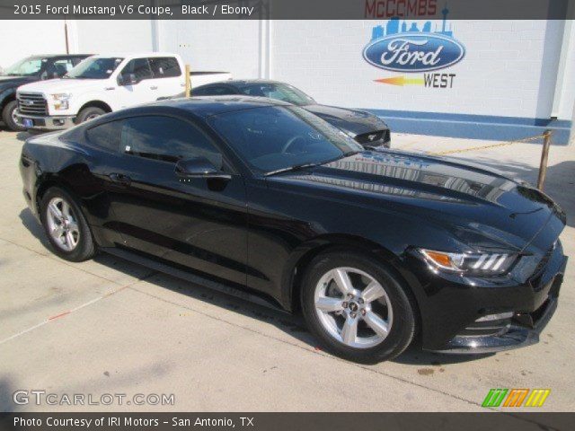 2015 Ford Mustang V6 Coupe in Black