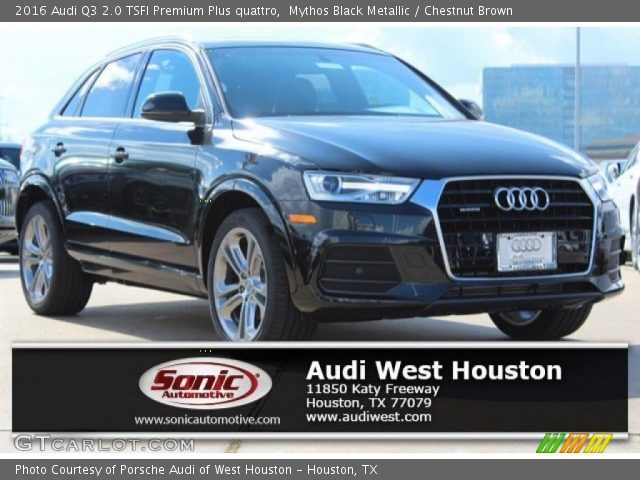 2016 Audi Q3 2.0 TSFI Premium Plus quattro in Mythos Black Metallic