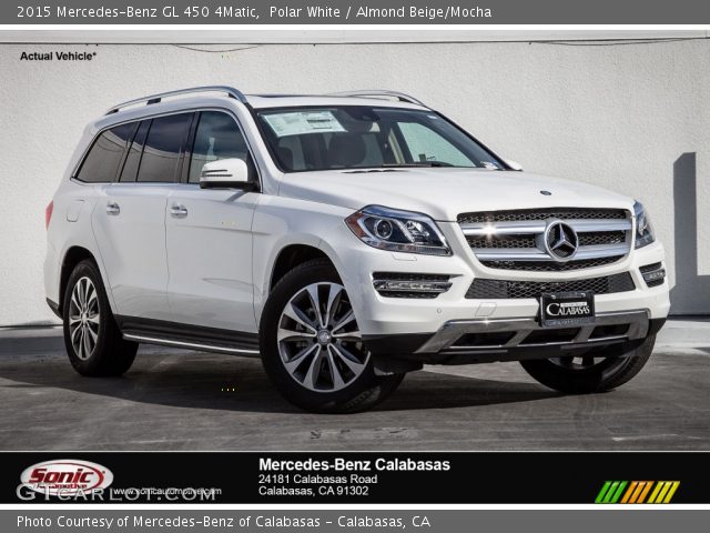 2015 Mercedes-Benz GL 450 4Matic in Polar White