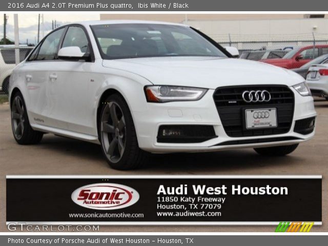 2016 Audi A4 2.0T Premium Plus quattro in Ibis White